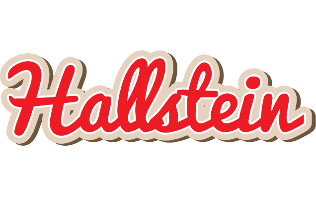 Hallstein chocolate logo