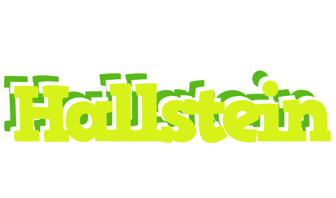 Hallstein citrus logo