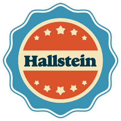 Hallstein labels logo