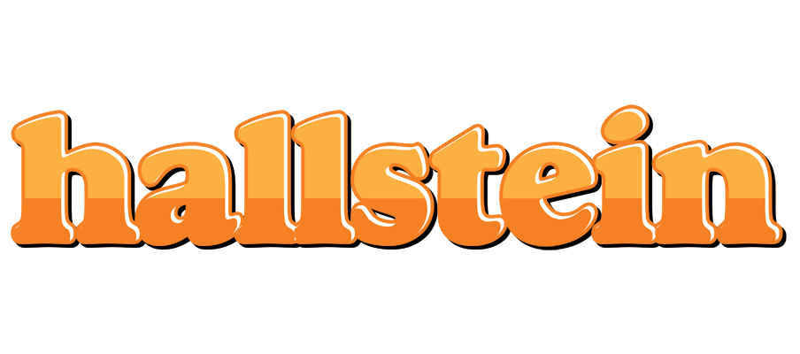 Hallstein orange logo