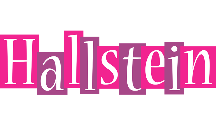 Hallstein whine logo