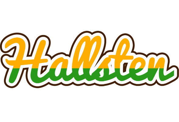 Hallsten banana logo