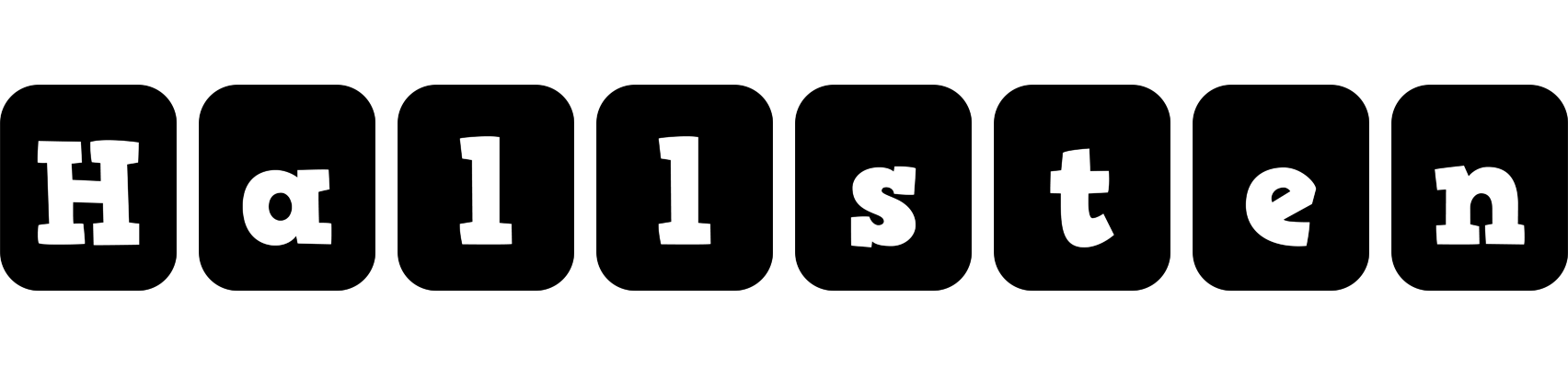 Hallsten box logo