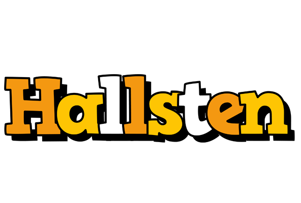 Hallsten cartoon logo