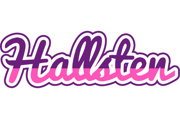 Hallsten cheerful logo