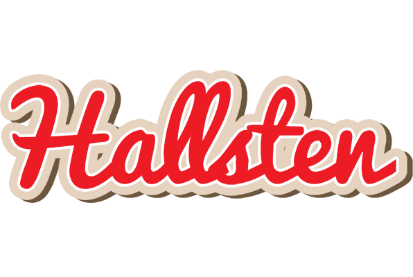 Hallsten chocolate logo