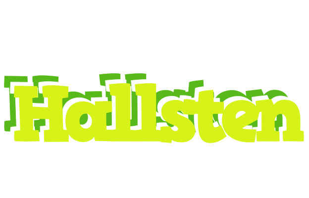 Hallsten citrus logo