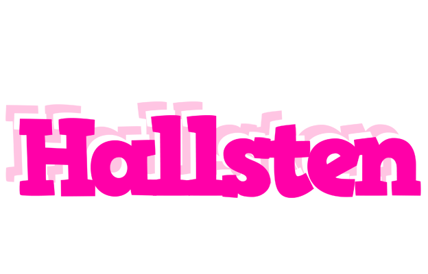 Hallsten dancing logo
