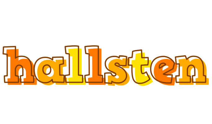 Hallsten desert logo