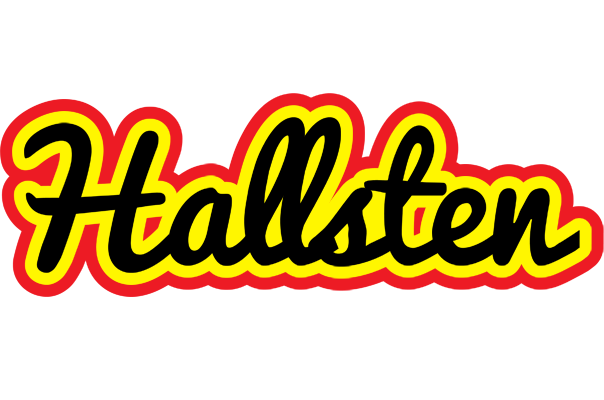 Hallsten flaming logo