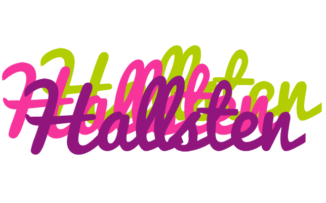 Hallsten flowers logo