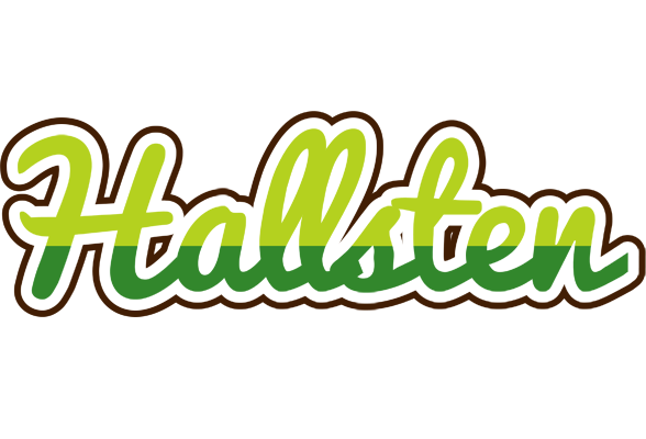 Hallsten golfing logo