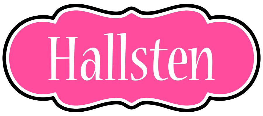 Hallsten invitation logo