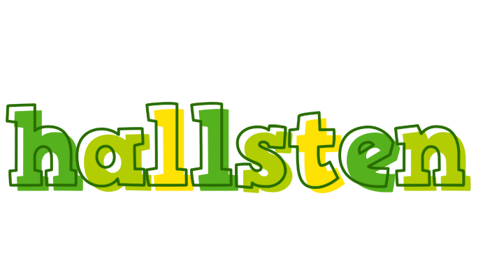 Hallsten juice logo
