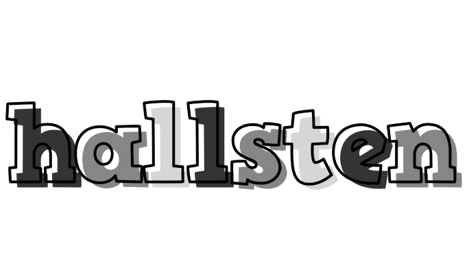 Hallsten night logo