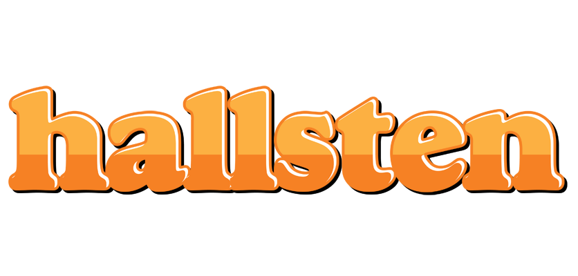Hallsten orange logo