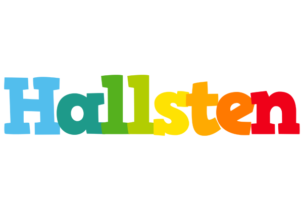 Hallsten rainbows logo
