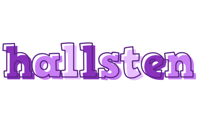 Hallsten sensual logo