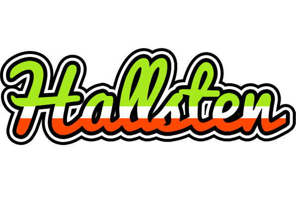 Hallsten superfun logo