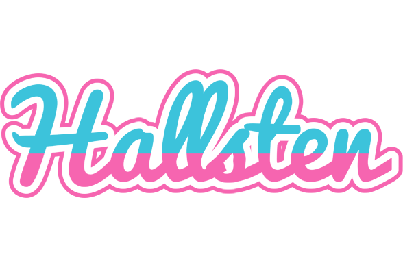 Hallsten woman logo