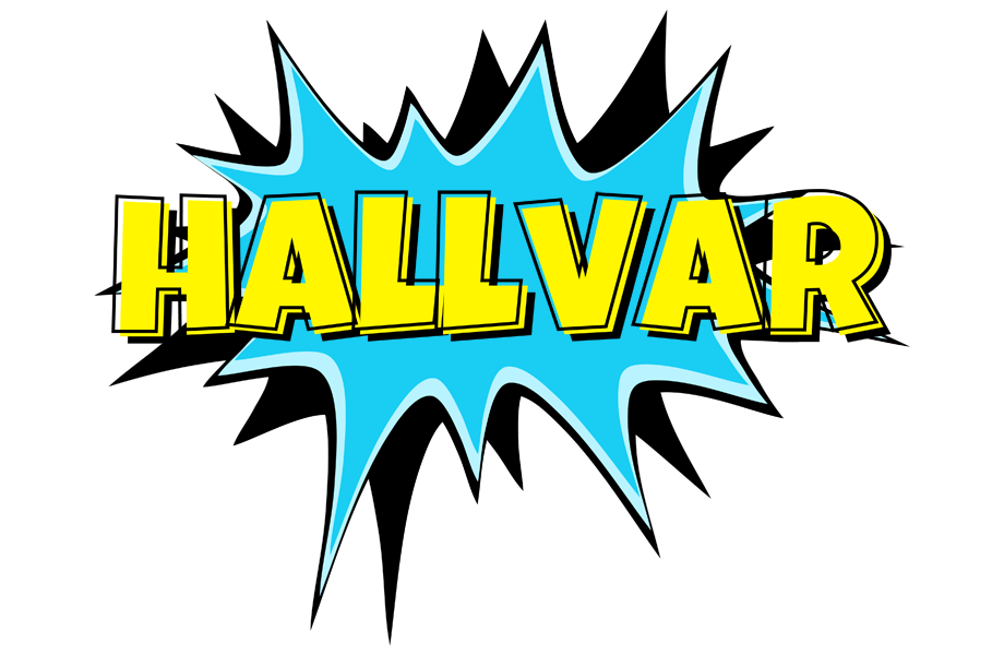 Hallvar amazing logo