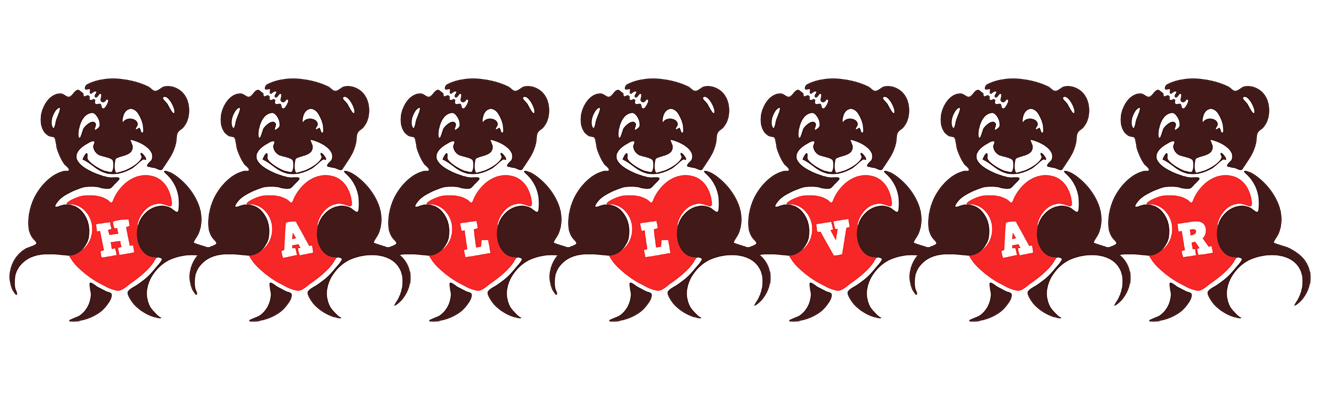 Hallvar bear logo