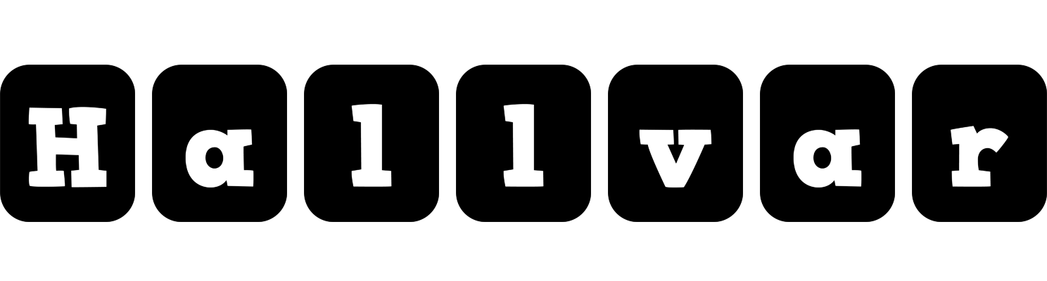 Hallvar box logo