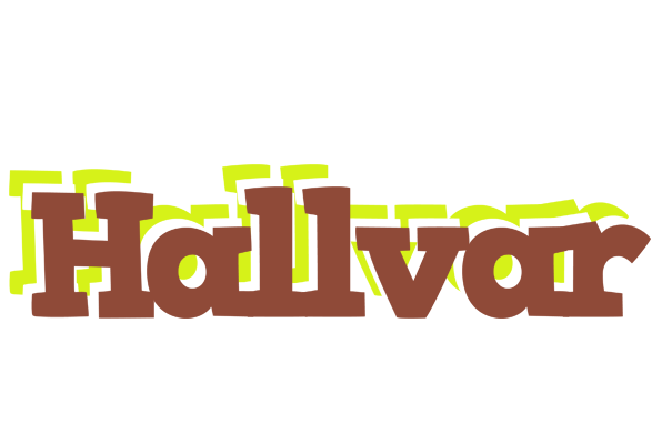 Hallvar caffeebar logo