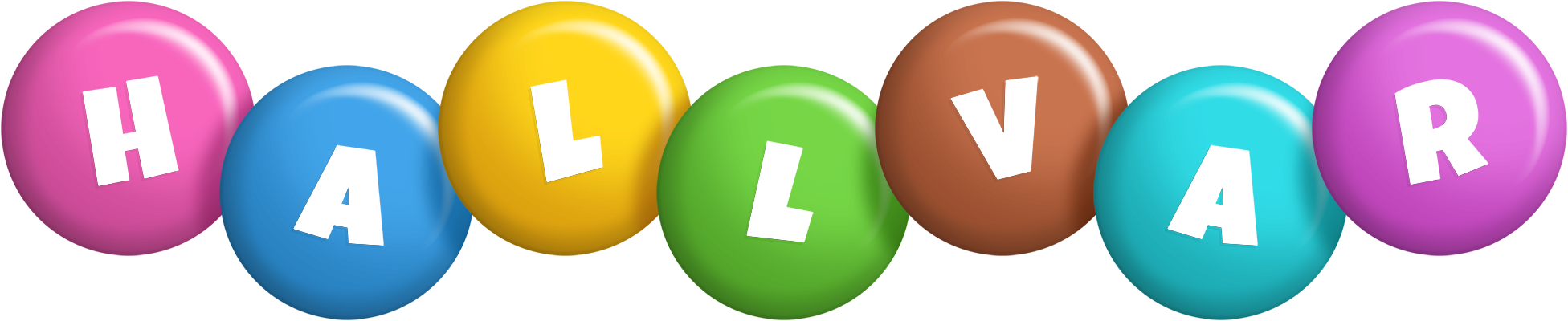 Hallvar candy logo