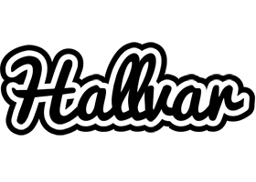 Hallvar chess logo