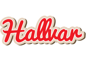 Hallvar chocolate logo