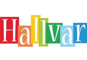 Hallvar colors logo