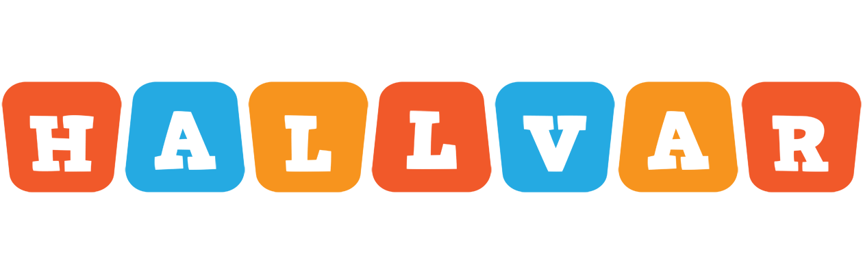 Hallvar comics logo