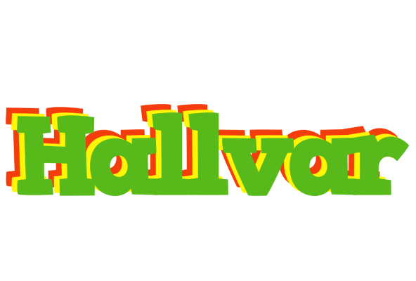 Hallvar crocodile logo