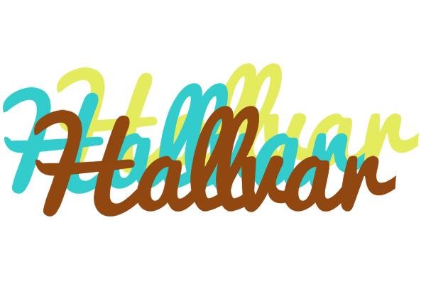 Hallvar cupcake logo