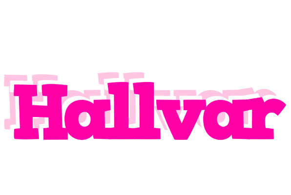 Hallvar dancing logo