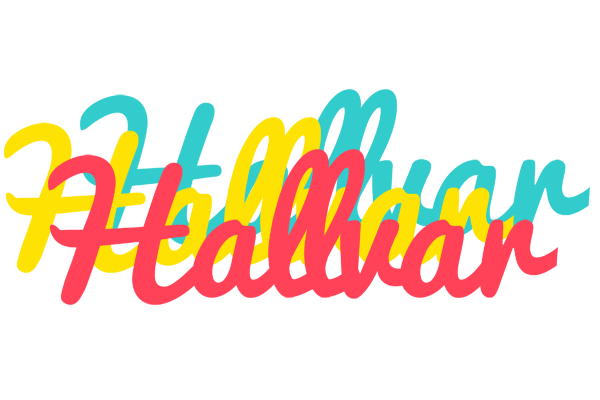 Hallvar disco logo