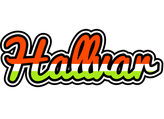 Hallvar exotic logo