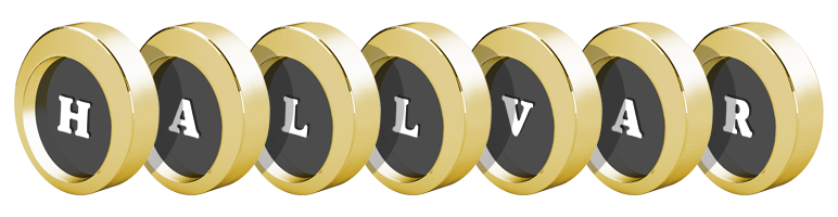 Hallvar gold logo