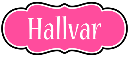 Hallvar invitation logo