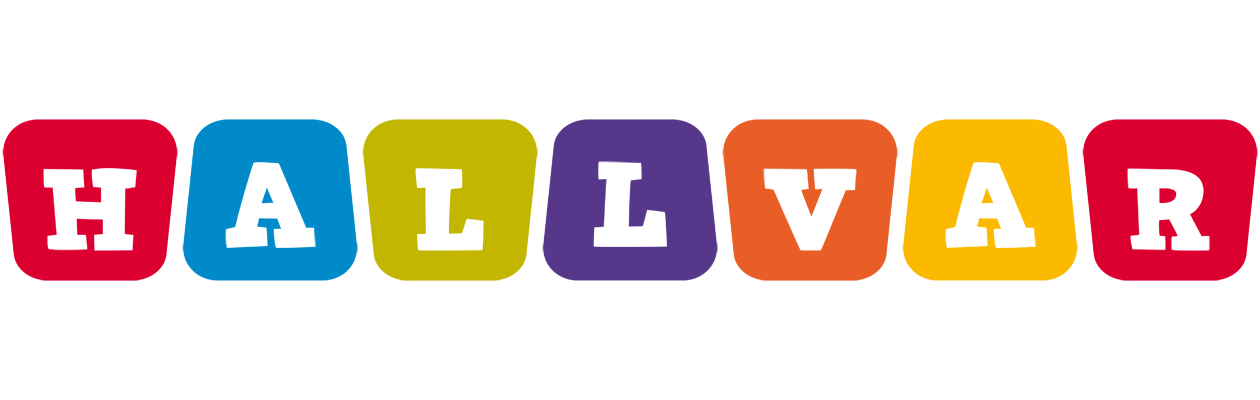 Hallvar kiddo logo