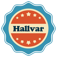 Hallvar labels logo