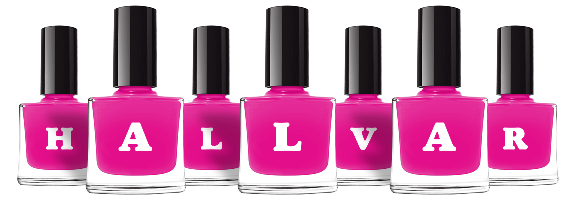 Hallvar nails logo