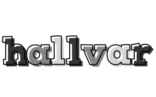 Hallvar night logo