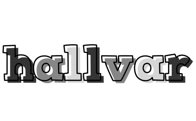 Hallvar night logo