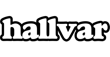 Hallvar panda logo