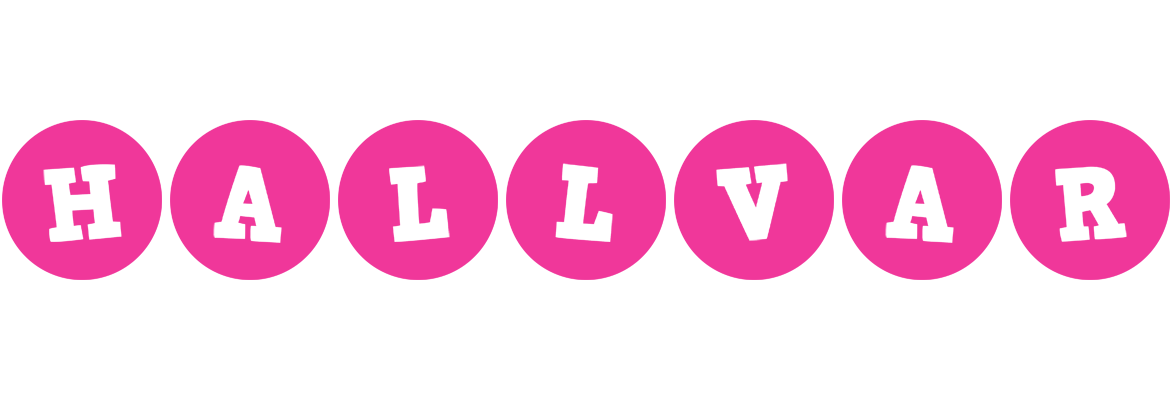 Hallvar poker logo