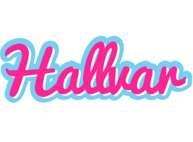 Hallvar popstar logo