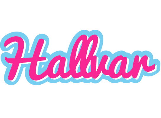 Hallvar popstar logo