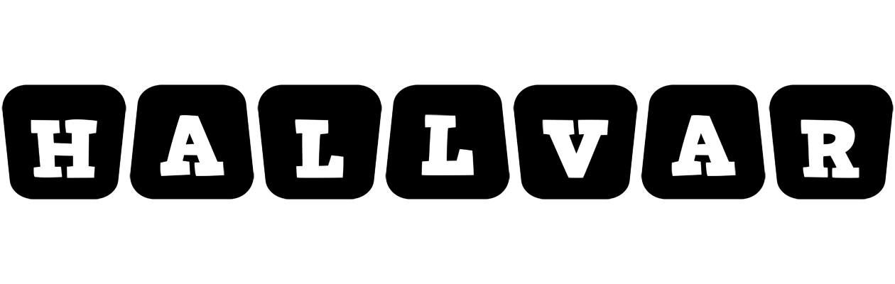 Hallvar racing logo